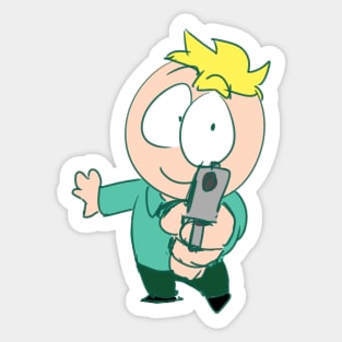 Leo "Butters" "Gun" Stotch Sticker